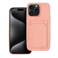 Puzdro CARD pre IPHONE 15 Pro Max pink