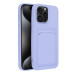 puzdro CARD pre IPHONE 15 Pro Max violet