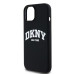 Puzdro DKNY pre IPHONE 14 kompatibilné s MagSafe DKHMP14SSNYACH (DKNY HC MagSafe Silicone W/White Arch Logo) čierne