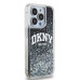 Puzdro DKNY pre IPHONE 14 Pro DKHCP14LLBNAEK (DKNY HC Liquid Glitters W/Arch Logo) čierne