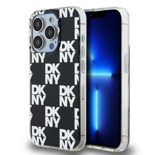 Puzdro DKNY pre IPHONE 15 Pro Max DKHCP15XHDLCEK (DKNY HC PC TPU Checkered Pattern) čierne