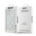 Puzdro DKNY pre IPHONE 15 Pro Max DKHCP15XLCPEPT (DKNY HC Liquid Glitters W/Checkered Pattern) biele