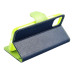 Puzdro Fancy Book pre SAMSUNG A25 5G navy / lime