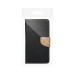 Puzdro Fancy Book pre SAMSUNG S24 black / gold