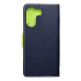 Puzdro Fancy Book pre XIAOMI Redmi 13c / POCO C65 navy / lime