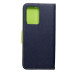 Puzdro Fancy Book pre XIAOMI Redmi NOTE 12 PRO PLUS 5G navy / lime