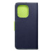 Puzdro Fancy Book pre XIAOMI Redmi NOTE 13 4G navy / lime