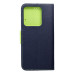 Puzdro Fancy Book pre XIAOMI Redmi NOTE 13 5G navy / lime