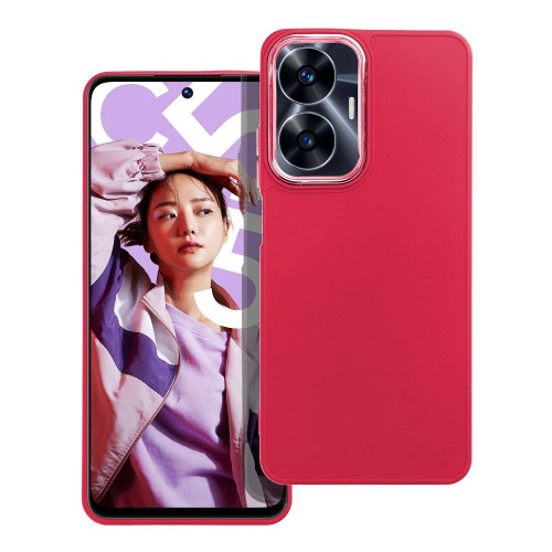 Puzdro FRAME pre REALME C55 magenta