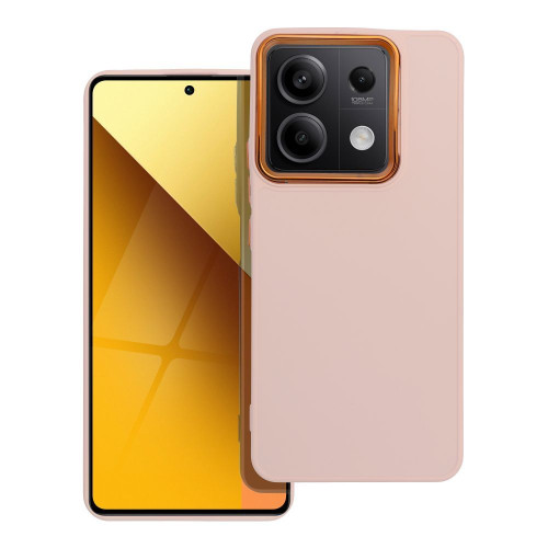 Puzdro FRAME pre XIAOMI Redmi Note 13 5G púdrovo ružové