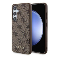 Puzdro GUESS pre SAMSUNG A35 GUOHCSA35G4GFBR (PU 4G Classic Metal Logo) hnedé