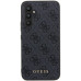 Puzdro GUESS pre SAMSUNG A55 GUOHCSA55G4GFGR (PU 4G Classic Metal Logo) čierne