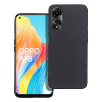 Puzdro MATT pre OPPO A78 5G čierne