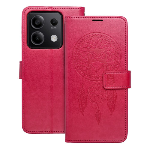 Puzdro MEZZO Book pre XIAOMI Redmi NOTE 13 5G dreamcatcher magenta