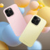 Puzdro Roar Cloud-Skin - pre iPhone 14 Light Yellow