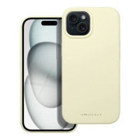 Puzdro Roar Cloud-Skin - pre iPhone 15 Light Yellow