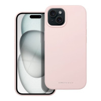 Puzdro Roar Cloud-Skin - pre iPhone 15 Svetloružové