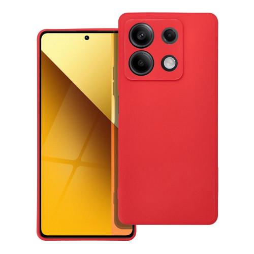 Puzdro SOFT pre XIAOMI Redmi NOTE 13 5G červené