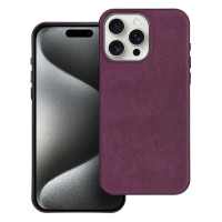 Puzdro WOVEN MAG COVER kompatibilné s MagSafe pre IPHONE 15 Pro Max burgundy