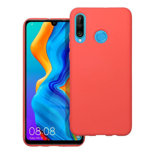 SILIKÓNOVÉ puzdro pre HUAWEI P30 Lite peach