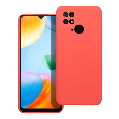 SILIKÓNOVÉ puzdro pre XIAOMI Redmi 10C peach