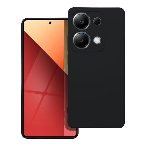 SILIKÓNOVÉ puzdro pre XIAOMI Redmi NOTE 13 PRO 4G čierne