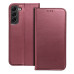 Smart Magneto puzdro na knihy pre SAMSUNG S24 burgundy