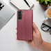 Smart Magneto puzdro na knihy pre SAMSUNG S24 ULTRA burgundy