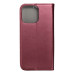 Smart Magneto puzdro typu kniha pre IPHONE 15 PRO MAX burgundy