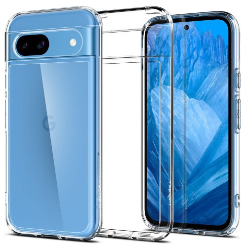 SPIGEN puzdro Ultra Hybrid pre GOOGLE PIXEL 8A kryštálovo čisté