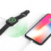 WiWU - Bezdrôtová nabíjačka 2v1 Mi-10 pre Apple Watch + svetelný kábel