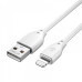 WiWU - Dátový kábel série Pioneer Wi-C001 USB A na Lightning - biely