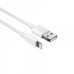 WiWU - Dátový kábel Wi-C006 USB A na Lightning 2,4A - biely