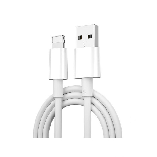 WiWU - Dátový kábel Wi-C007 USB A na USB C 5A - biely