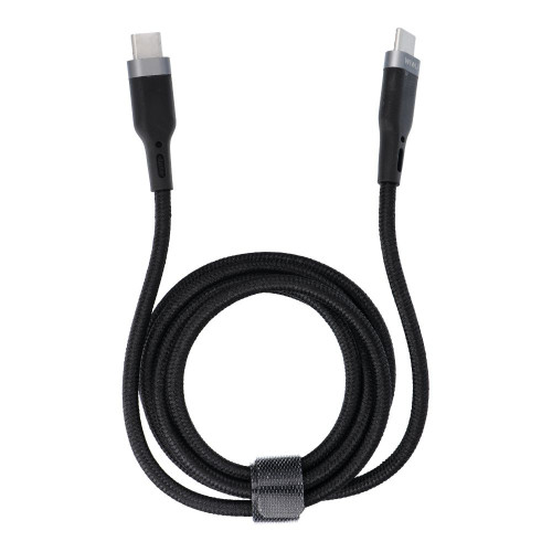 WiWU - Dátový kábel Wi-C013 USB C na USB C 60W 1,2 m - čierny