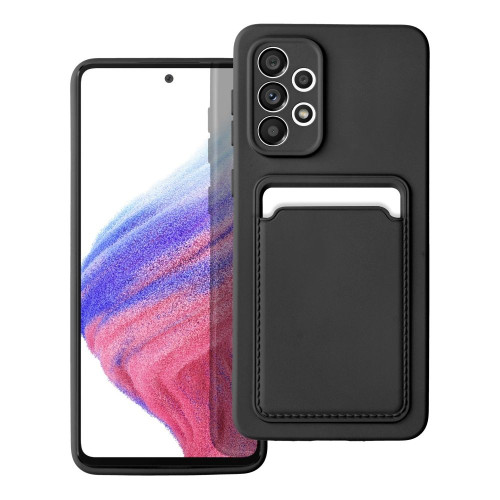 Ochranný kryt CARD CASE pre Samsung Galaxy A33 5G - čierny