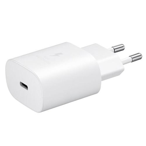 Nabíjačka Samsung EP-TA800EBE Original 25W + Kábel EP-DA705BBE USB-C 1m Biela