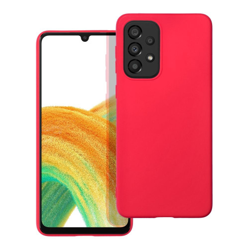 Puzdro SOFT Case pre Samsung Galaxy A33 5G - červené