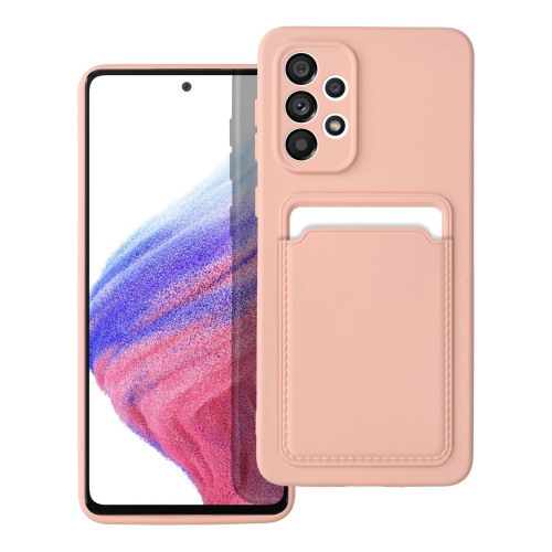 Ochranný kryt CARD CASE pre Samsung Galaxy A53 5G - ružový